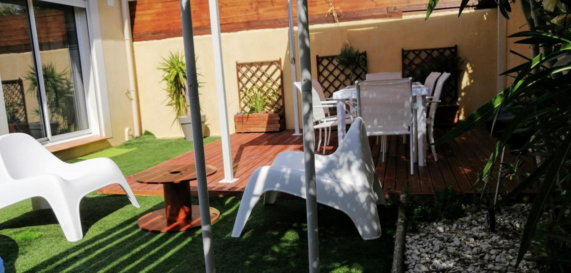 Maison F2, Neuve Au Calme Avec Jardinet La Crau Zimmer foto